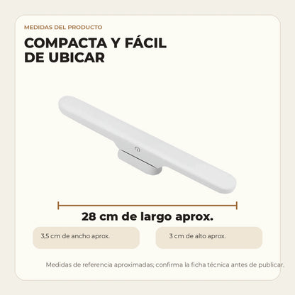 Medidas aproximadas de la luz magnética